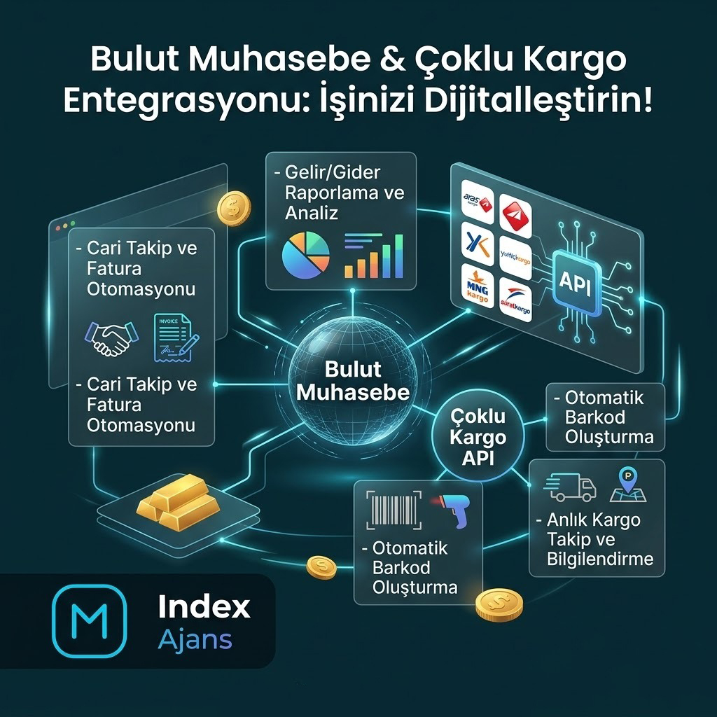 Bulut Muhasebe ve Çoklu Kargo API Entegrasyon Modülü