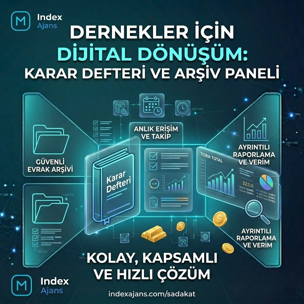 Dernek Karar Defteri ve Evrak Arşiv Dijitalleştirme Paneli
