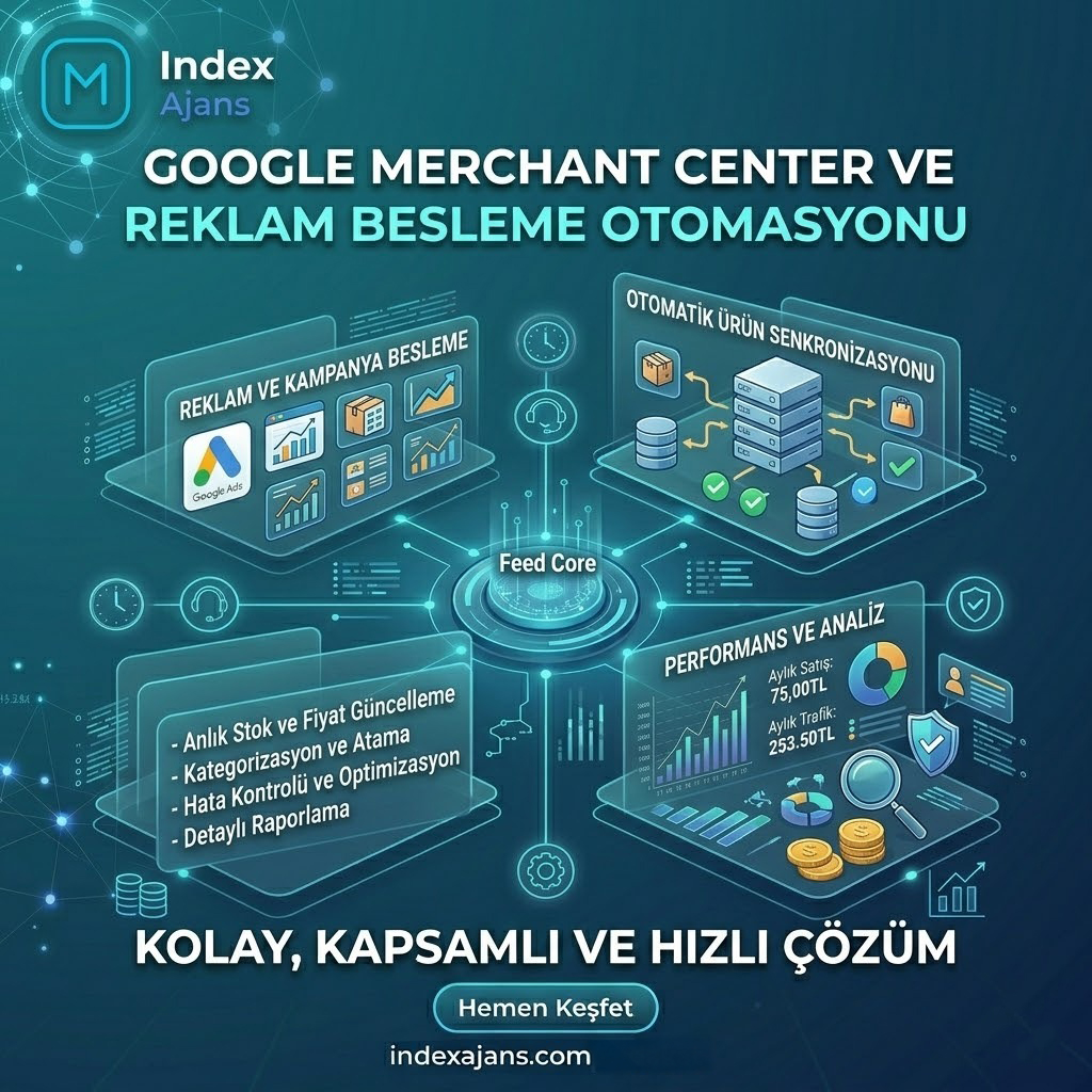 Google Merchant Center ve Reklam Besleme (Feed) Otomasyonu