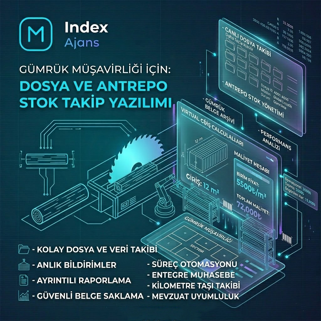 Gümrük Müşavirliği Dosya ve Antrepo Stok Takip Yazılımı