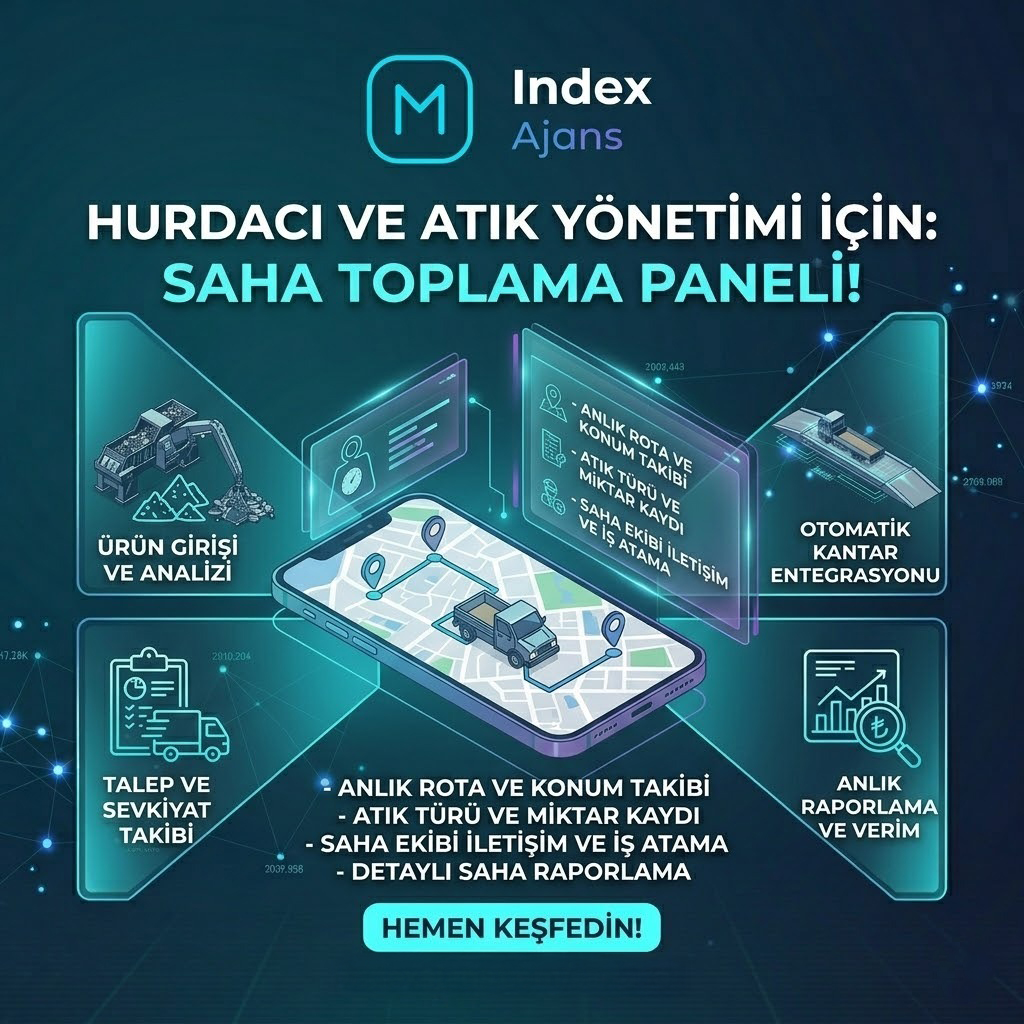 Hurdacı ve Atık Yönetimi Saha Toplama Paneli