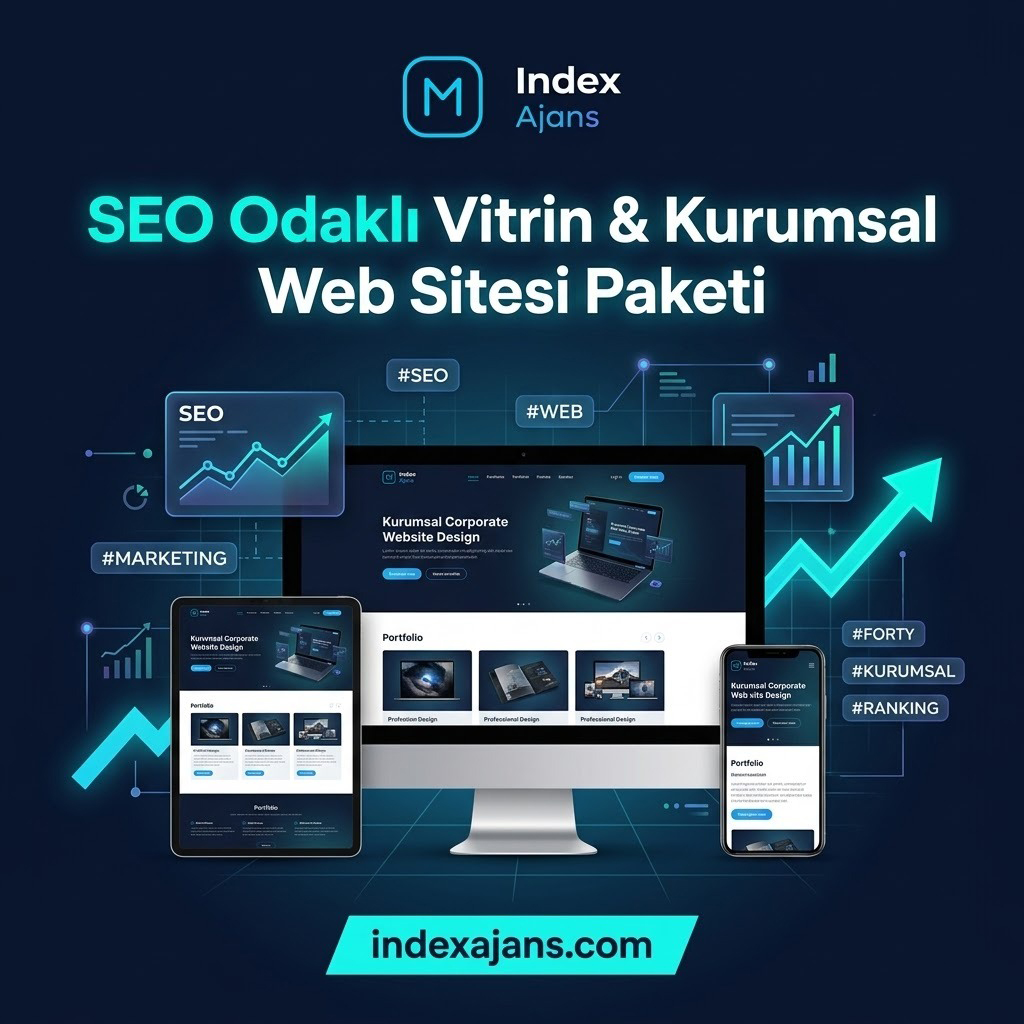 SEO Odaklı Vitrin Kurumsal Web Sitesi Paketi