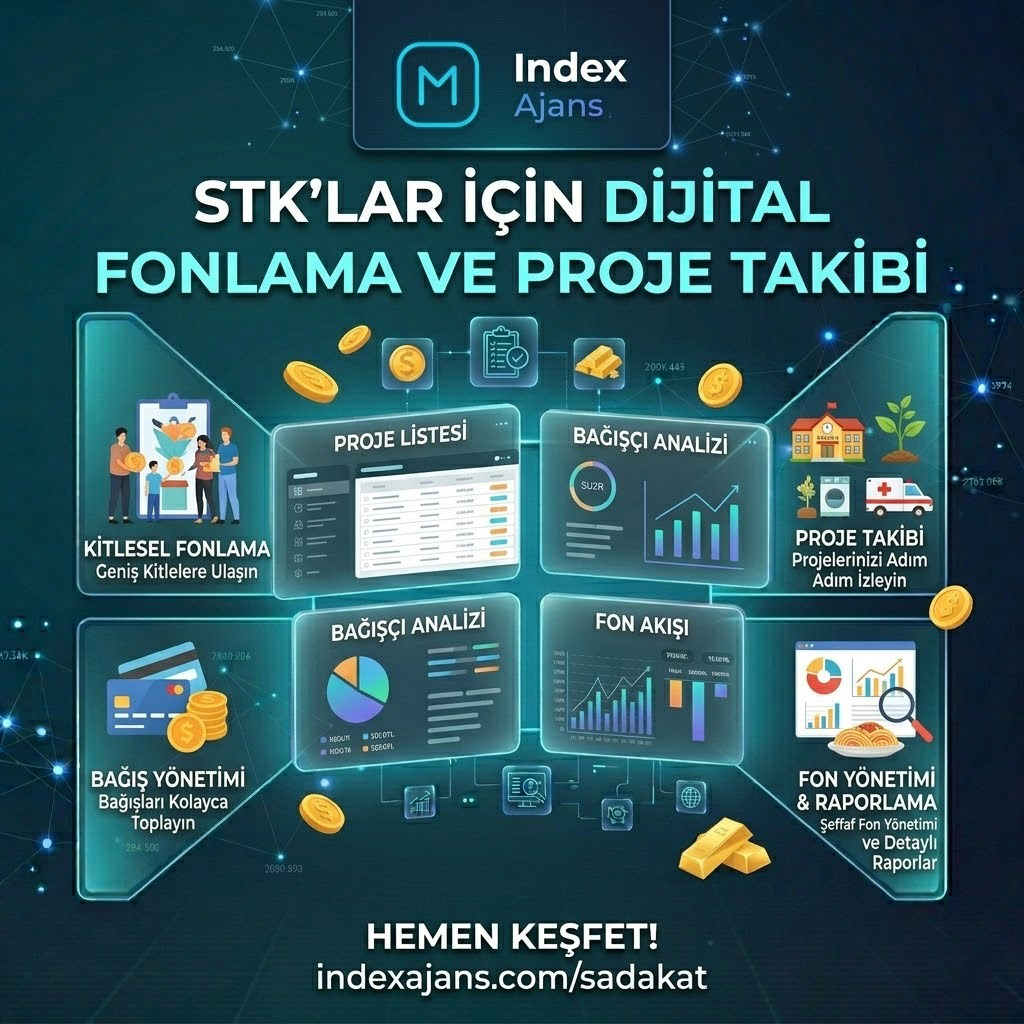 STK Kitlesel Fonlama (Bağış) ve Proje Fon Takip Platformu