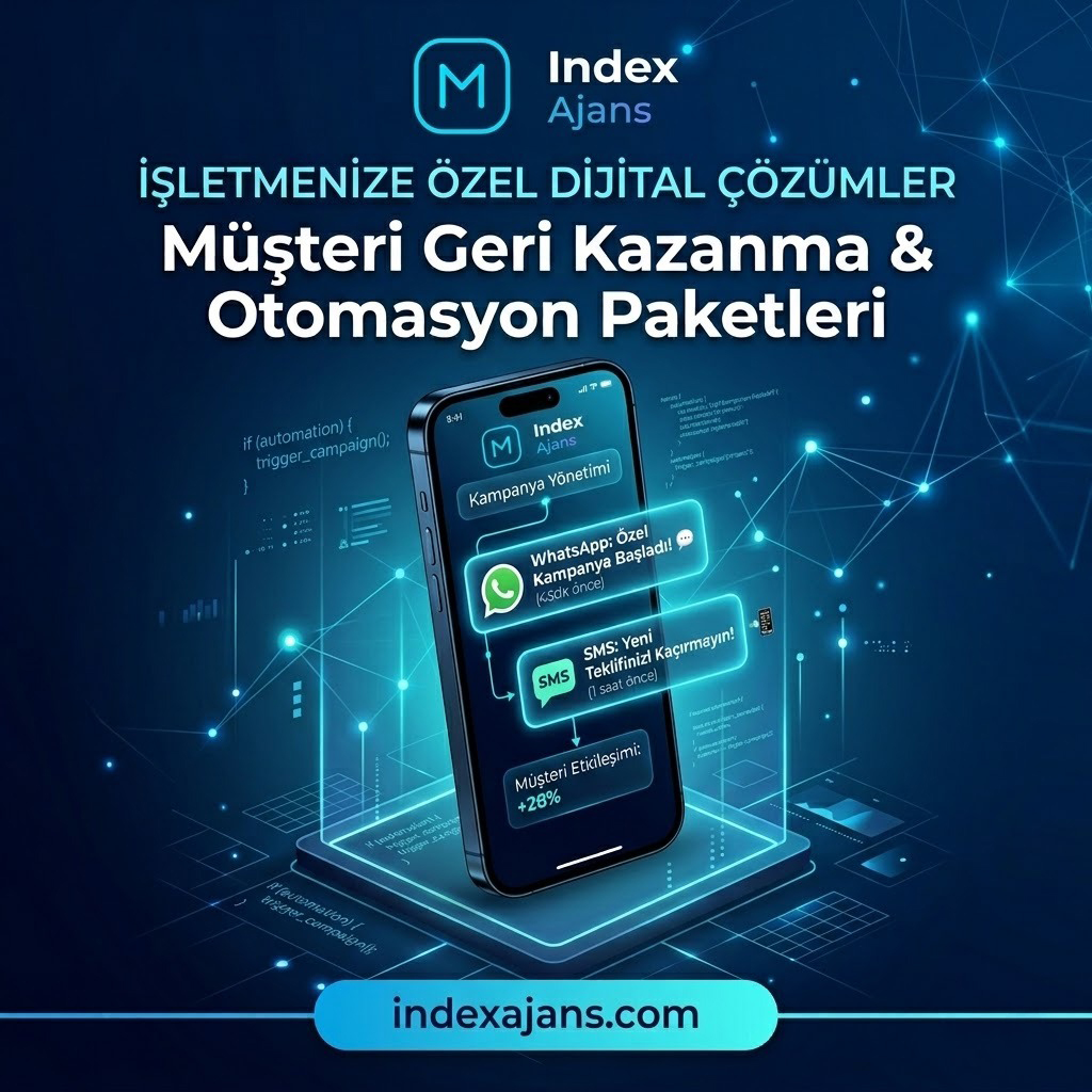 WhatsApp ve SMS Otomasyonlu Müşteri Geri Kazanma Paketi